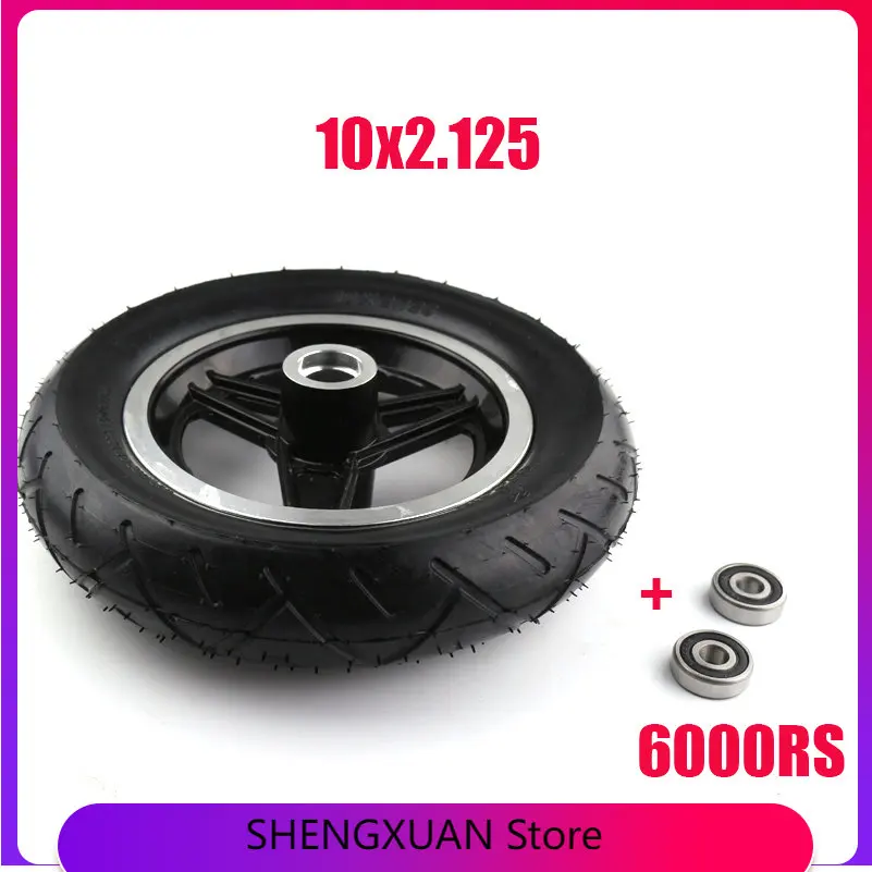 

free shipping 10x2.125 tire and aluminum alloy wheel hub are suitable for electric scooter balancing car good quality