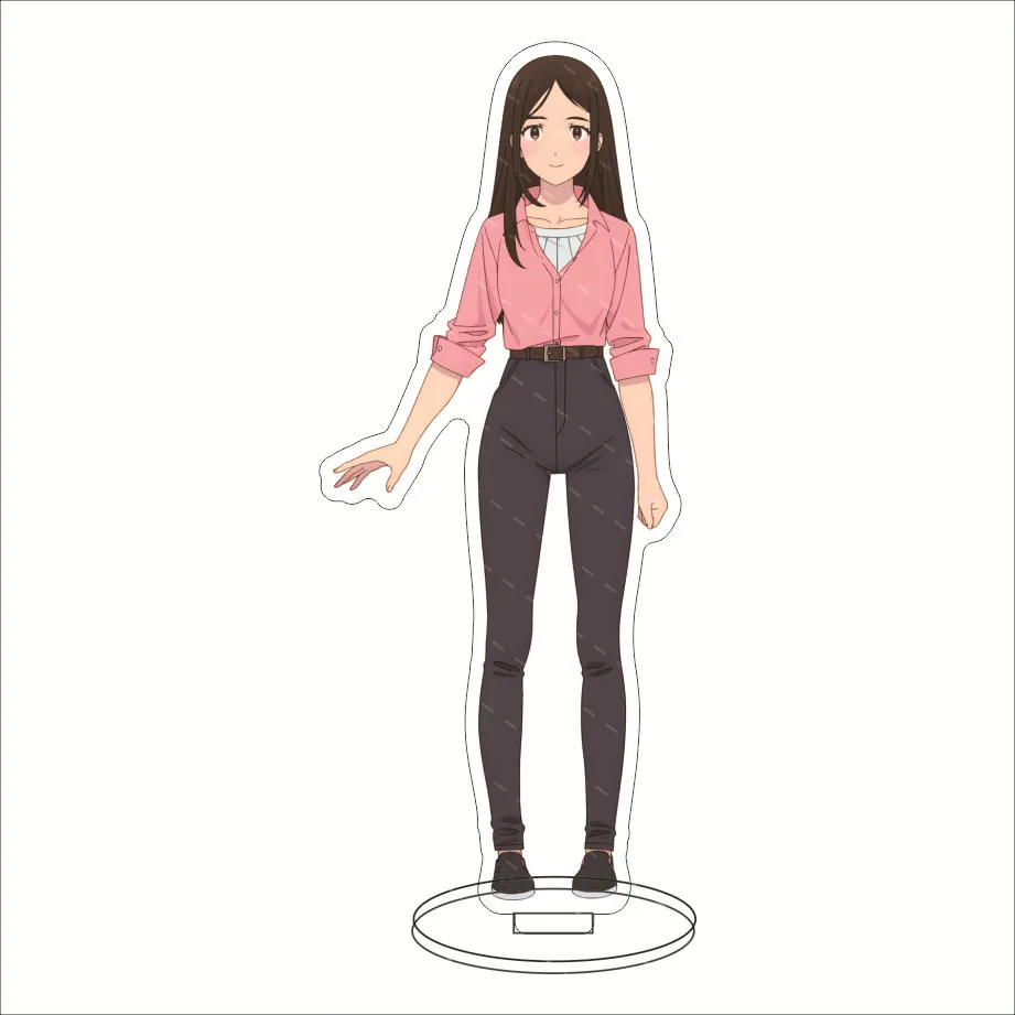 Anime Adapts Galaxy Next Door Figures Cosplay Acrilico Sided Stand Modello Squisito Piatto Desk Decor Toy Regalo Di Compleanno