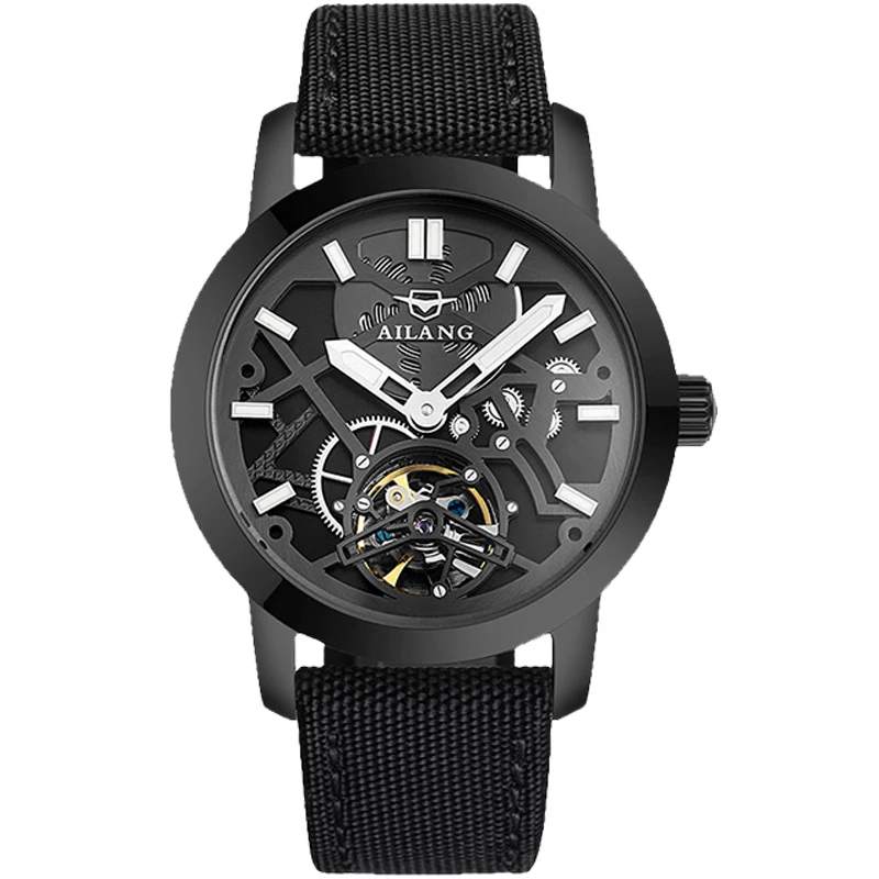 

Часы наручные AILANG Мужские механические, роскошные брендовые простые светящиеся водонепроницаемые высококачественные