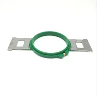 15cm Round Embroidery Frame – 355mm Length Plastic Hoop for Tajima & Chinese Embroidery Machines