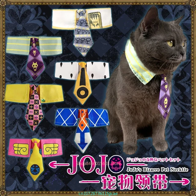 Jojo's Bizarre Adventure Necktie Cosplay Kira Yoshikage Neckwear Killer  Queen Skull Tie Halloween Carnival Party Birthday Gifts - Ties - AliExpress