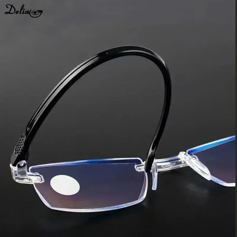 Elder Ultralight Reading Glasses for Men Women Retro HD Lens Blue Light Blocking Eyewear Classic Square Far Sight Eyeglasses reading glasses