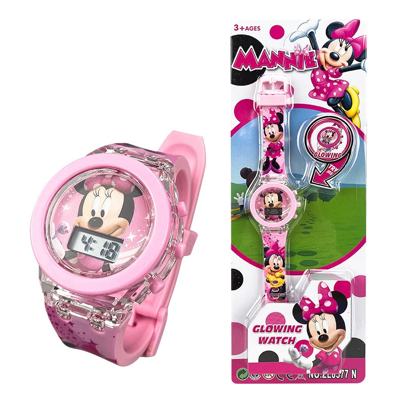 Hello Kitty Horloges Meisjes Lichtgevende Sanrio Kuromi Kinderen Horloge Kids Cadeau Klok Pols Logio Feminino Reloj Nina