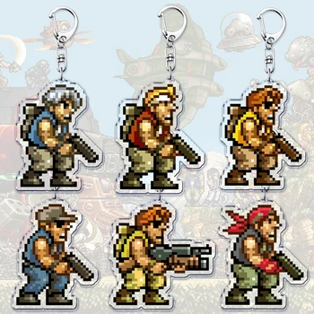 Portachiavi classici per videogiochi per accessori Borsa Marco Rossi Fio Germi Eri Kasamoto Portachiavi Gioielli Ventole Giocatori Regali di gioco