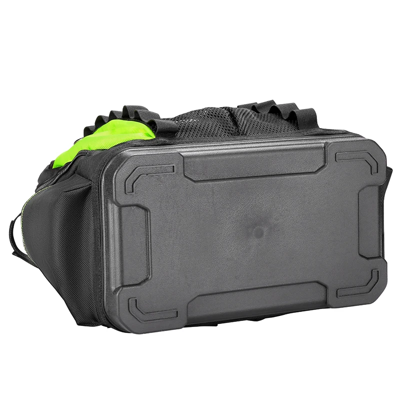 Tool Backpack, Heavy-Duty Tool Bag with Padded Shoulder, Waist Straps, Water-Resistant Construction HL051 5