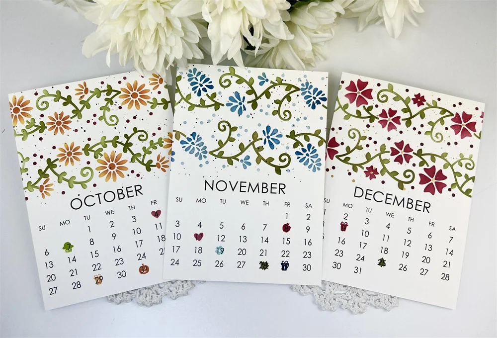 Scrapbooking Stamps New 2026 Holiday Additions Clear Stamps and Metal Cutting Dies for DIY Craft Making Greeting Card Decoration - 4