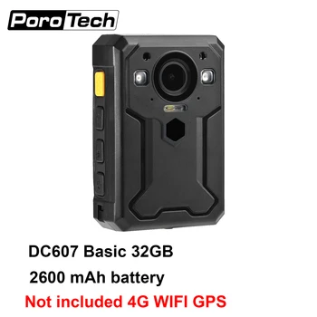 BC607 4G Cop Body Camera Support GPS Tracking/Live Streaming/Cluster Intercom 17 Hours Continuous Recording Portable Body Cam 1