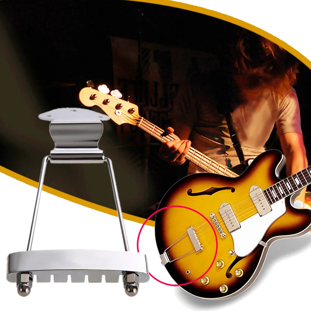 Acoustic Guitar String Pull Board Stainless Steel Zinc Alloy