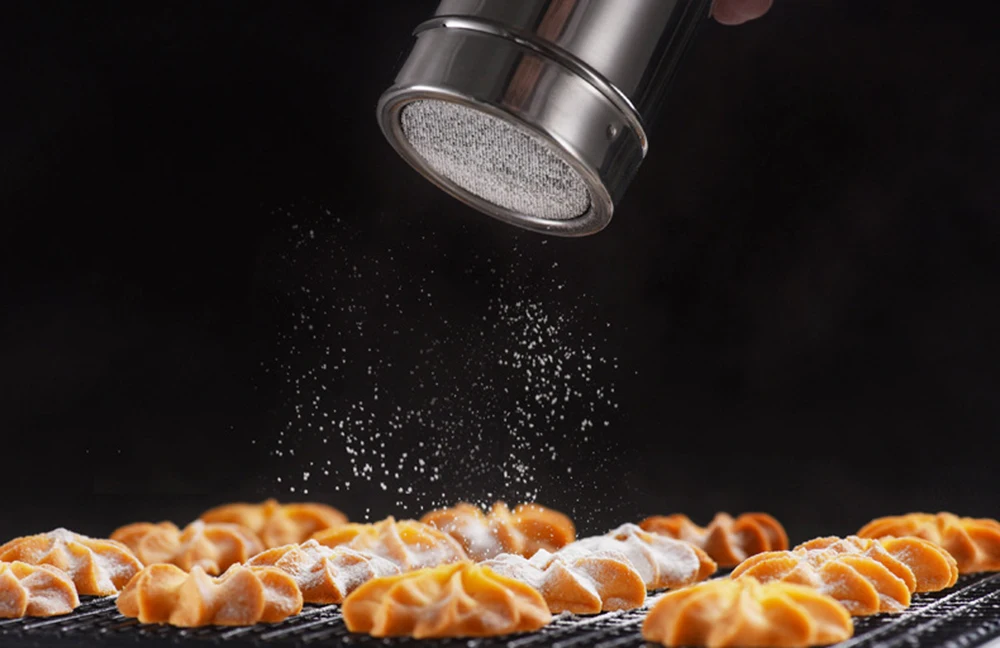 Description Picture 3 of item16PCS Plastic Cafe Foam Template Barista Stencils Mold Coffee Art Needles Stainless Steel latte Garland Needle Powder Sprinkle