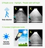 400000LM Solar LED Lights Outdoor With 3 Mode Waterproof Motion Sensor Security Lighting Wall Street Lamp for Garden Patio Path 5