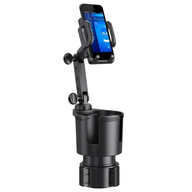 

Держатель для стакана 2 в 1, держатель для телефона для автомобиля, держатель для стакана, держатель для телефона для автомобиля, гибкий стабильный Автомобильный держатель для стакана, адаптер с длинной рукояткой