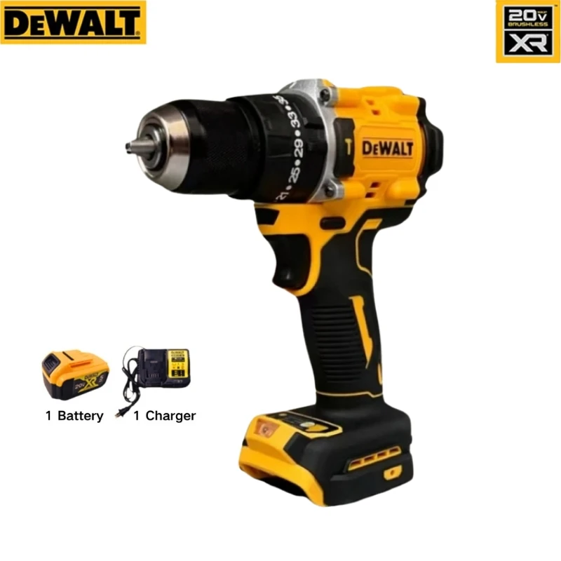 DEWALT DCD805 20 В Макс бесщеточная беспроводная дрель/перфоратор ручная бесступенчатая переменная ручная дрель