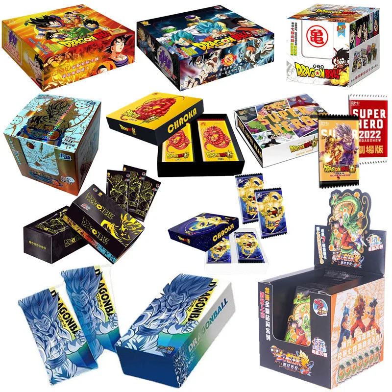 Dragon Ball Card Son Goku Rare Bronzing Sp Flash Card Ssr Gold Card Deluxe Collector Edition Anime Character Cards Regali Per Bambini