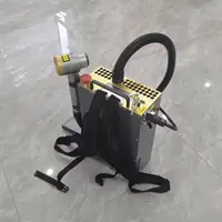 Backpack Handheld Pulse Laser Cleaning Machine 100W 200W 300W Portable Laser Cleaner 8 Waves for Rust Paint Oil Removal Wood 1