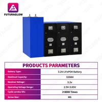 Lifepo4 320Ah 3.2V Battery 8000+ Cycles Rechargeable Lithium-ion Battery DIY 12V 24V 48V For RV EV Yacht Vans Golf Cart US STOCK 2