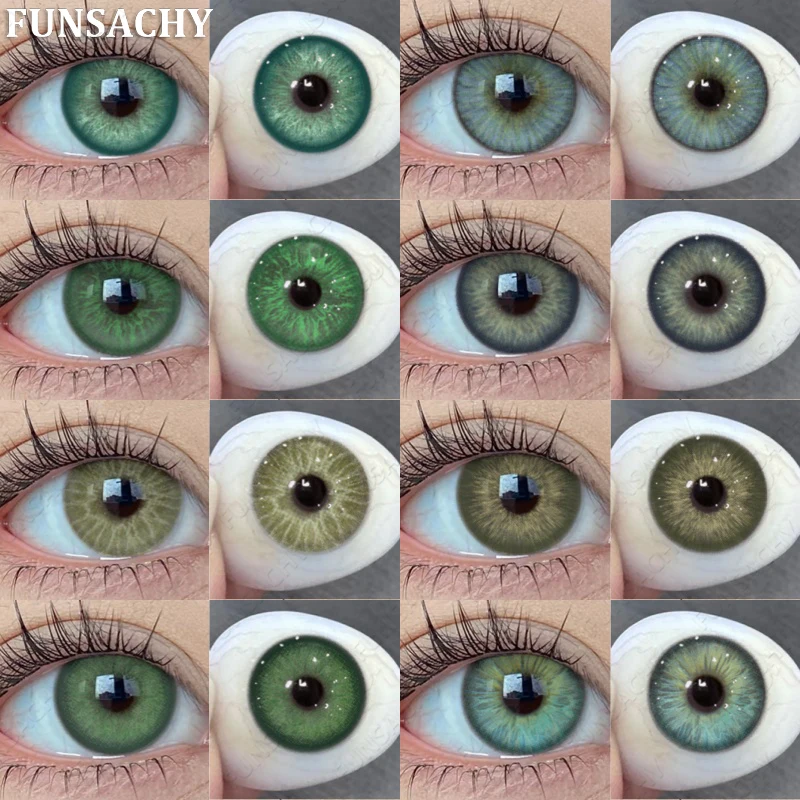 Green Color Series Contact Lenses – Natural Blue Eye Enhancer
