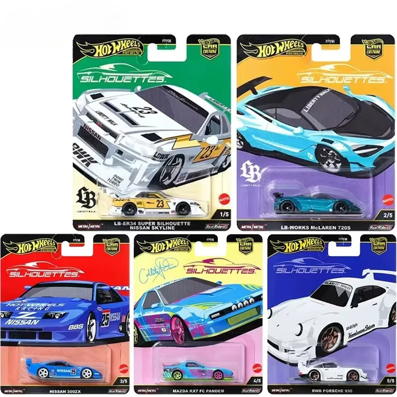年末のプロモーション特価！ ホットウィール カーカルチャー プレミアムモデル シルエット ミニカー