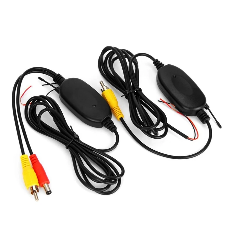 

2.4GHz DC12V Rear View Camera Wiring Reverse Backup Camera Transmitter Receiver Wireless Video Transmitter drop shipping