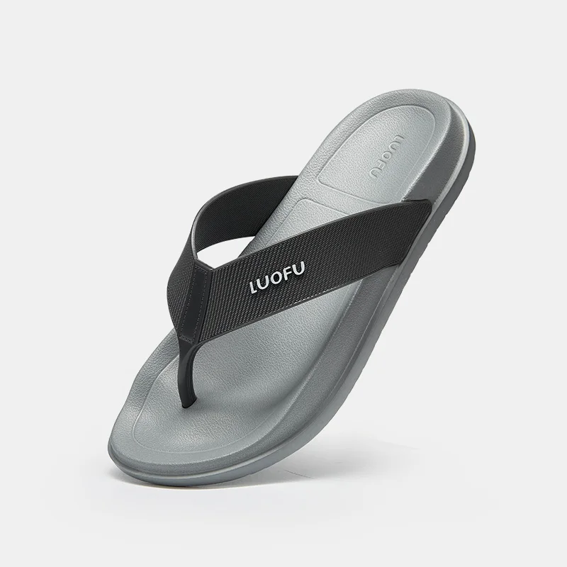 LUOFU New Men's Non-slip Flip-flops, Summer Casual Eva Sandals For Vacation Indoor Outdoor Beach