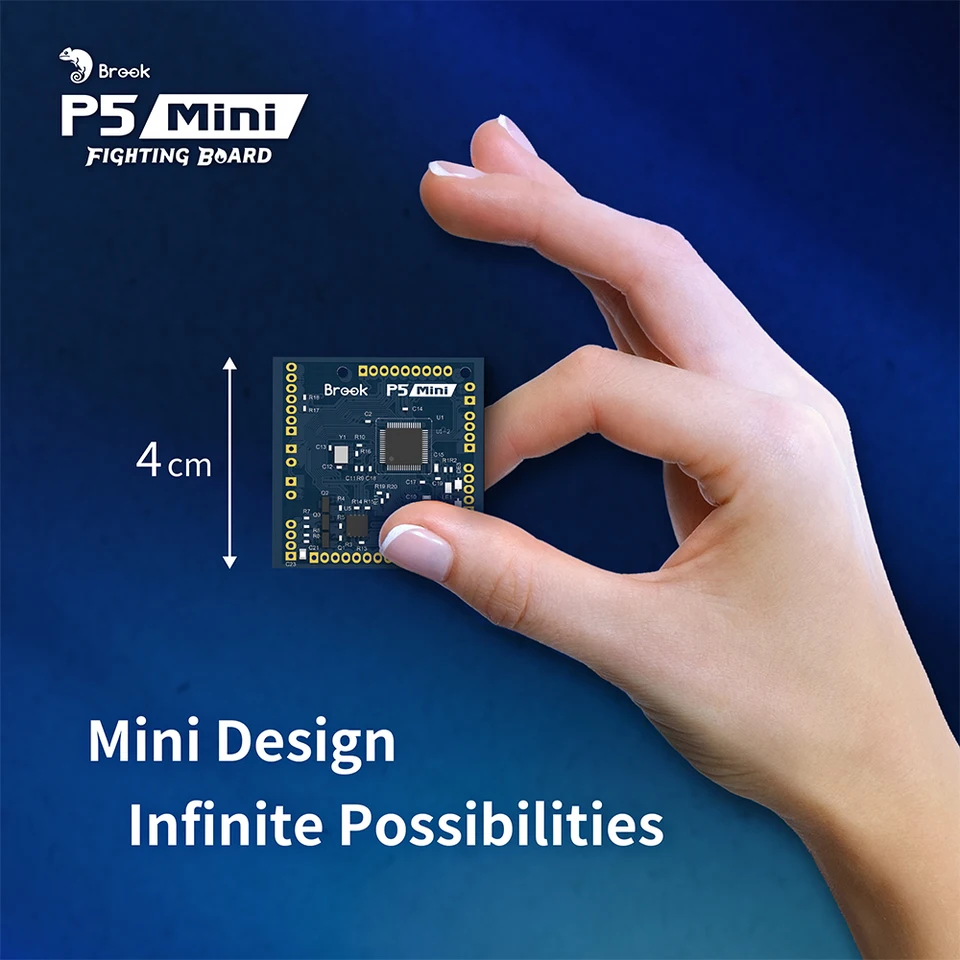 Brook P5 Mini Fighting Board Mini Hitbox PCB Arcade