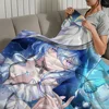 Game Wuthering Waves The Shorekeeper Blanket Plush Nap Sofa rug for Living Room Office Bedroom Birthday Home Travel Kid Gifts 6