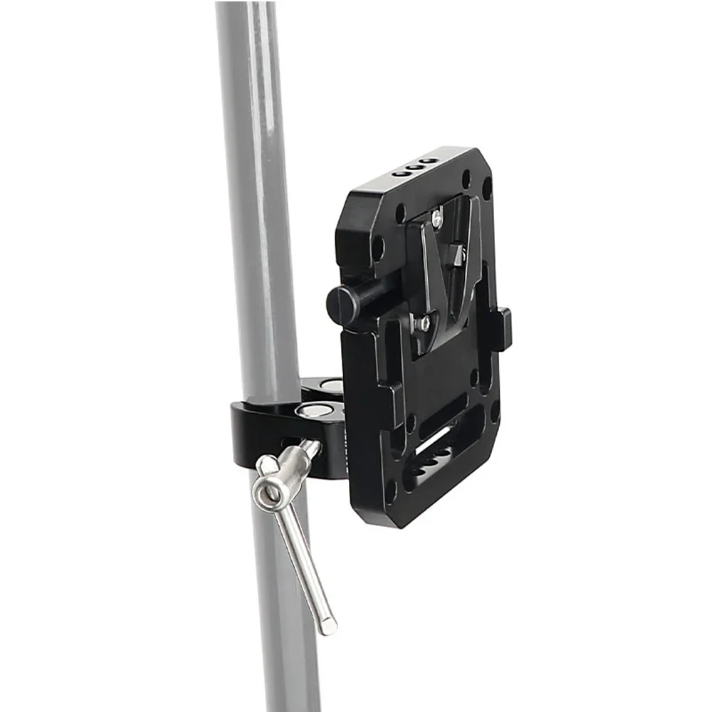 V Mount Battery Plate V-Lock Mount Battery Plate with Super Crap Clamp For Power