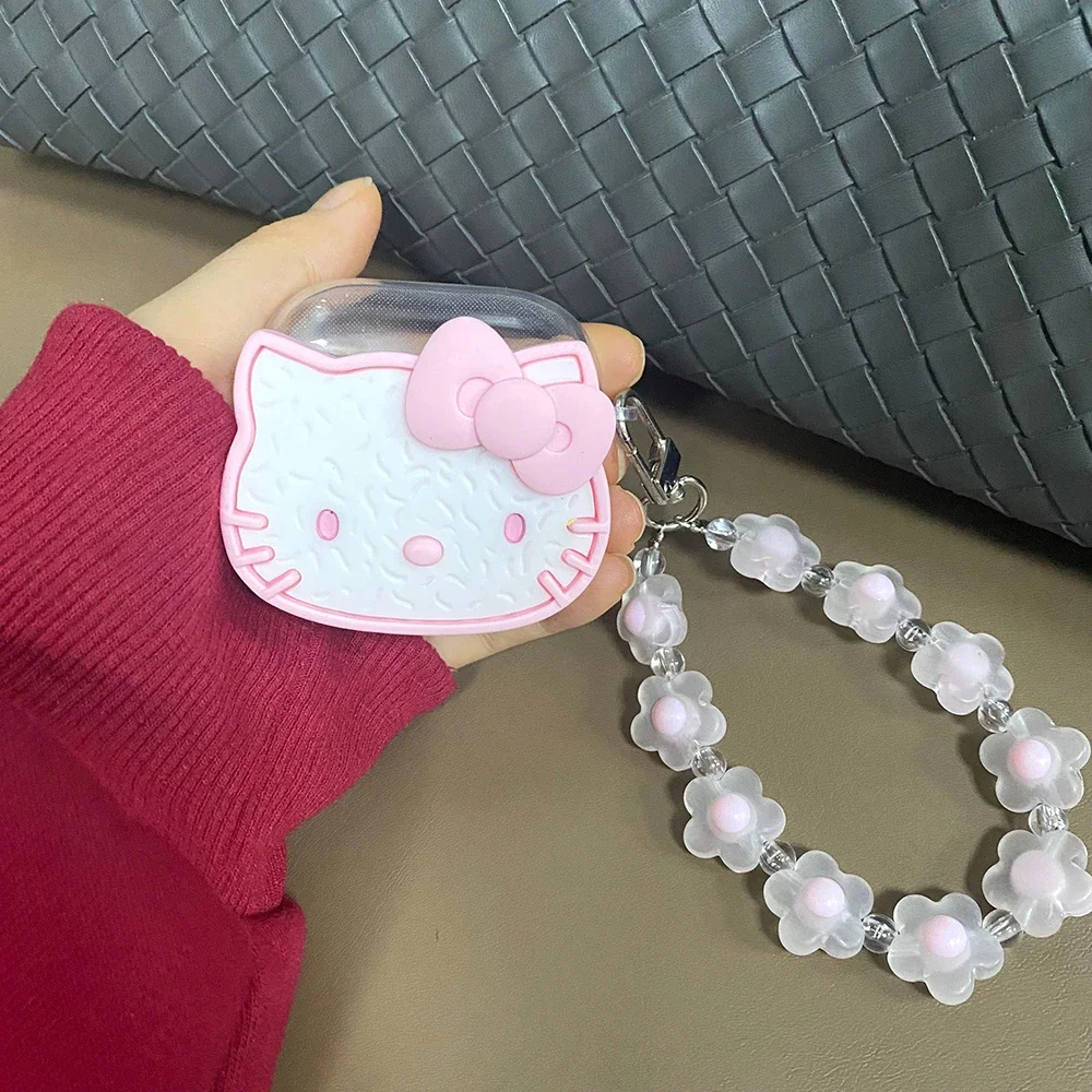 

3D чехол Sanrio Hello Kitty с браслетом Для Apple AirPods 1 2 3 чехол для AirPods Pro 2 чехол для IPhone аксессуары для наушников чехол для Air Pod