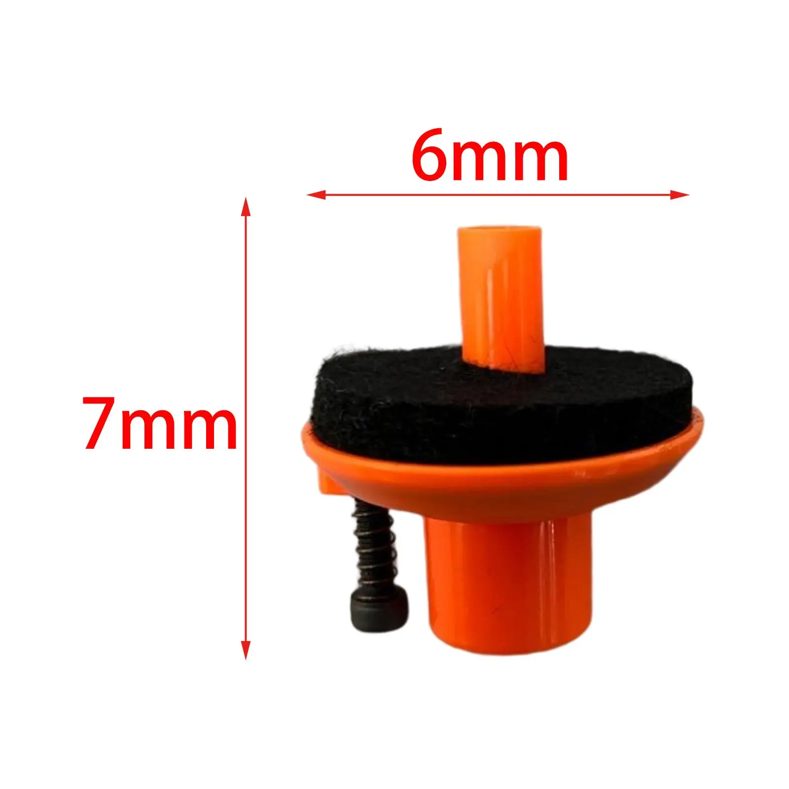 Hi Hat Clutch Pad Repair Part Stable Durable Mounts Hardware Wear Resistant