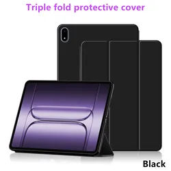 Durable Protective Tablet Case - 13.2 Inch Universal Cover Sleeve for OnePlus Pad 3 13.2in (Triple fold Black)