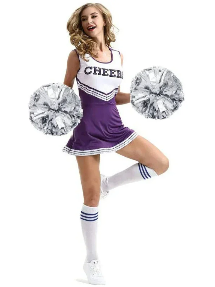 Cheerleader's Cheering Pom Poms 2pcs Apply To Sports Match And Vocal Concert Color Can Free Combination