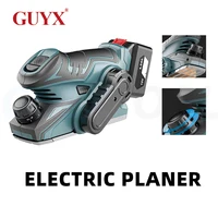 Cordless Electric Planer Brushless Motor Electric Router Trimmer Wood Cutting Machine Woodworking Tool For 12V Battery Planer 1