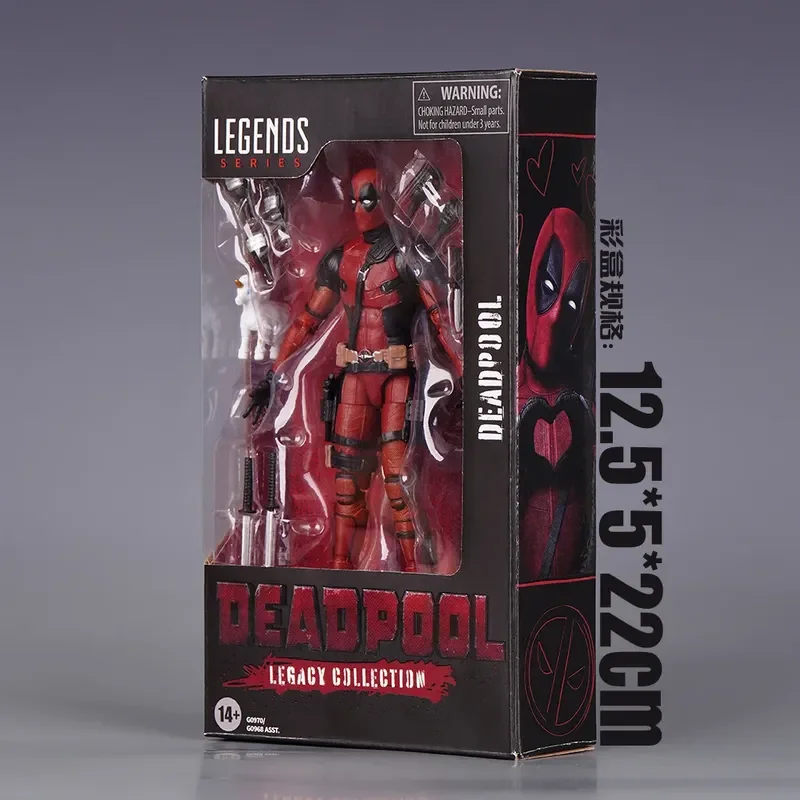 2025 Marvel Legends Deadpool Action Figure Hero Model Premium 6-Inch 15 ...