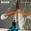 Handheld Hot Air Gun Rechargeable Cordless 300-550℃ Temperature Adjustable Electric Heat Gun with Nozzles for Makita 18V Battery 2