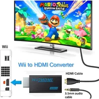 WII To HDMI Converter Full HD 1080P WII To HDMI Wii 2 HDTV Converter Wii To HDMI Adapter 3.5mm Audio for PC HDTV Monitor Display - Image 2