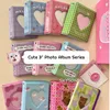 SKYSONIC Kawaii 3" Photo Alblum 20pcs Sleeves PP PVC Storage Card Bag Holder Bear Cat Korean Postcards Collect Book Organizer 1