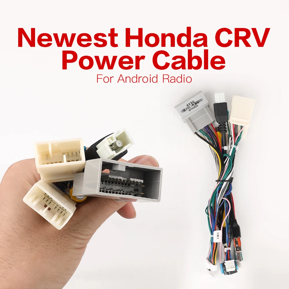 Android radio Car Accessories Wire Wiring Harness Adapter Connector