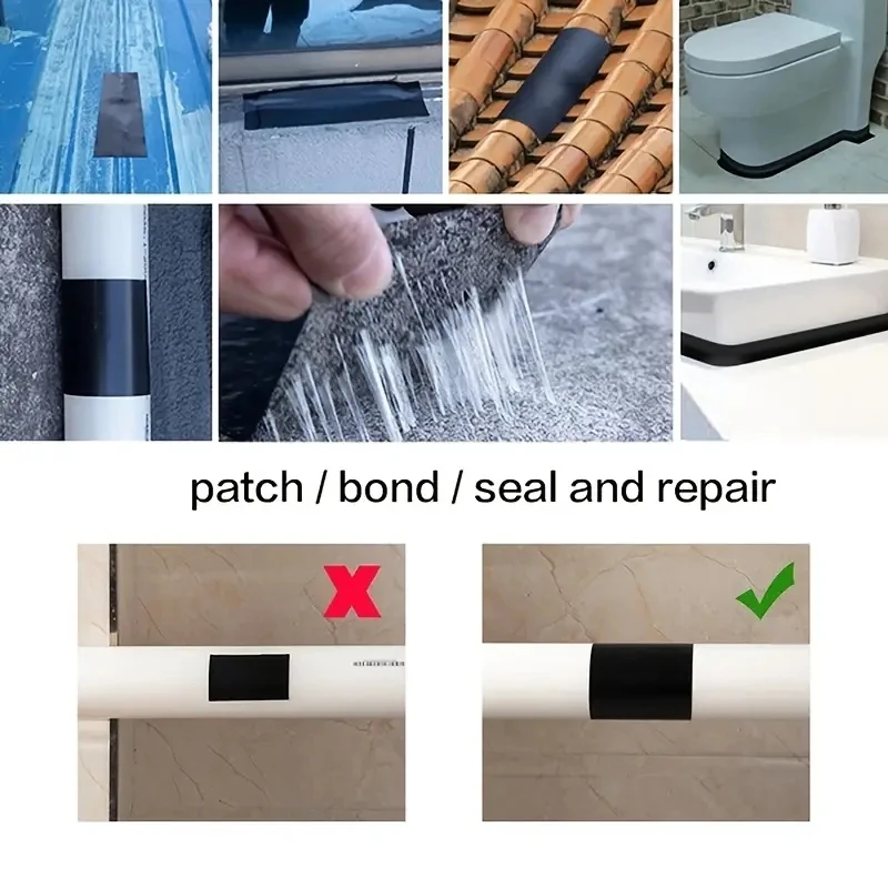 Ultra-Durable PVC Leak Repair Tape - Airtight, Weather-Resistant & Self-Adhesive Solution