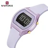 NAVIFORCE Lady Fashion Watches Electronic Watch Luminous Display Casual Timepiece 3ATM Waterproof Women's Silicone Strap Gift