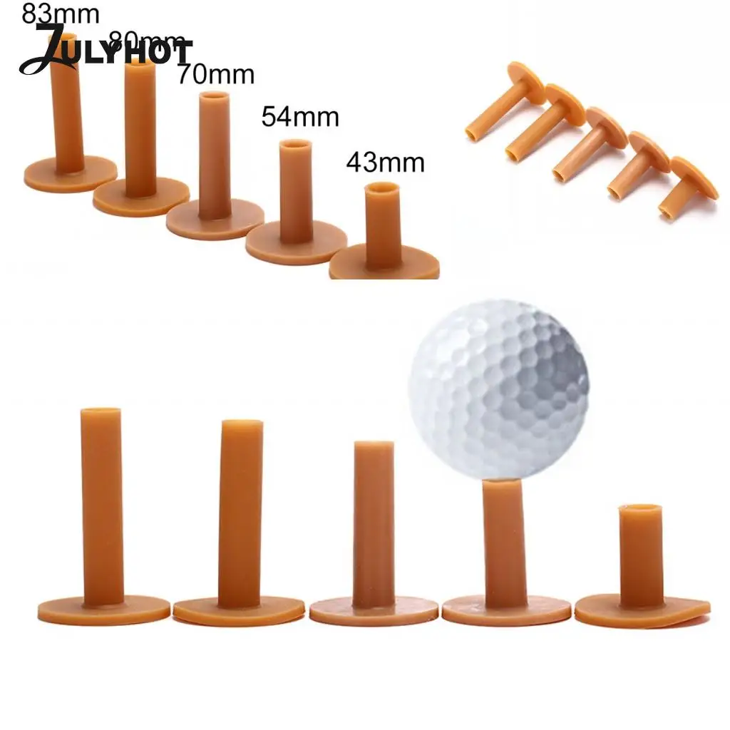 

Rubber Golf Tee Holder 43/54/70/80/83mm Golf Tees Bamboo Tee Golf Balls Holder Available Stronger Tees Drop Ship