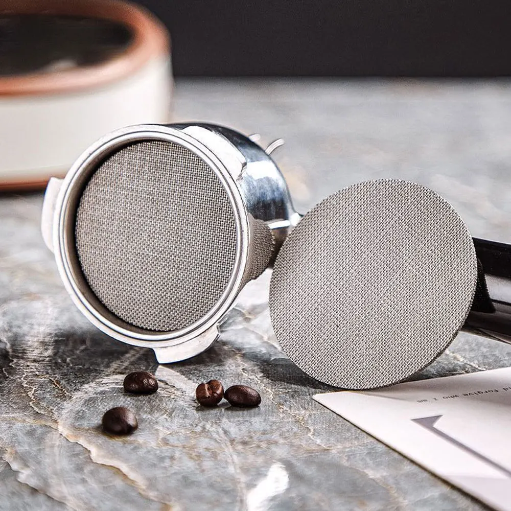 

1Pc 51/54/58mm Reusable Coffee Heat-resistant For Screen Portafilter Paris Coffee Screen Makes Screen For Espresso Machines
