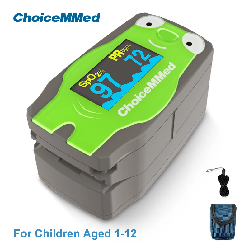 Children Finger Pulse Oximeter Blood Oxygen Saturation Monitor Pulse Rate Meter Oxiometer OLED Oximetro de dedo finger pulse oximeter