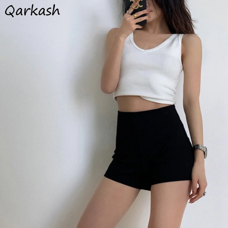 

Shorts Women Stretchy Sexy Y2k Hotsweet A-line All-match European Style Streetwear Hipster Aesthetic High Waist Summer Slim Chic