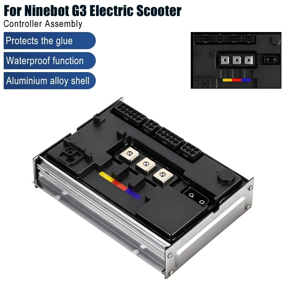 Für Ninebot MAX G3 Elektroroller Zubehör: Controller, Geschwindigkeitskabel, Vakuumreifen, Naben-Scheibenbremsbeläge, Kennzeichenhalterung – Detail 8