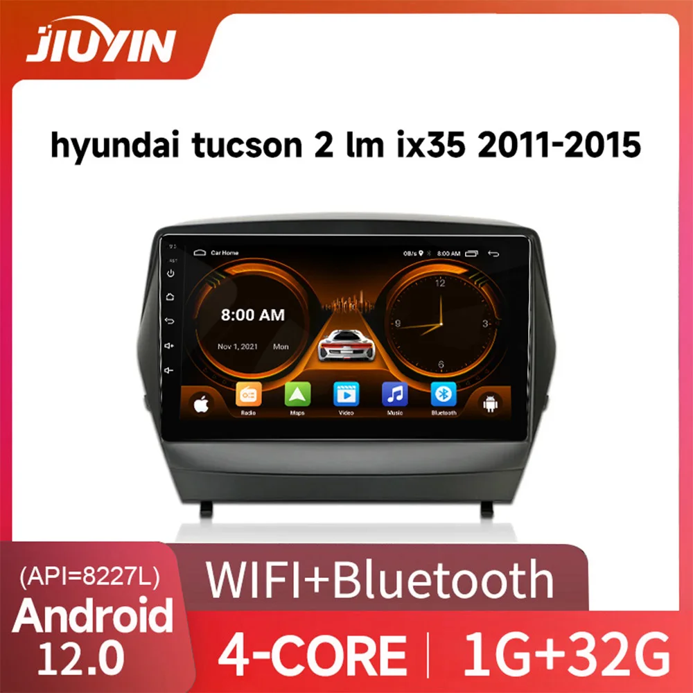 

JIUYIN 9" For Hyundai Tucson 2 LM IX35 2009-2015 Carplay Auto DSP 2din Android Car Radio Multimedia Video Player Navigation GPS