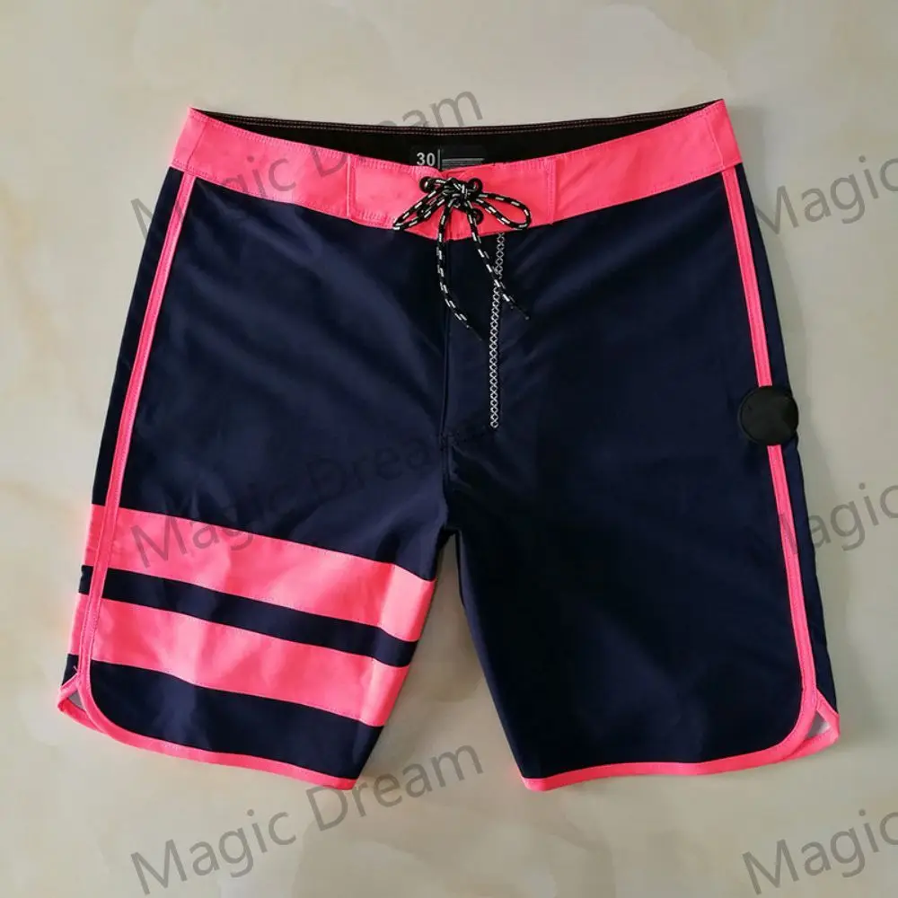 2024 Jun Summer New Waterproof Beach Shorts Men Phantom Bermuda Board Shorts Swim Quick Dry Casual Diving Surfwear Plus Swimwear 6