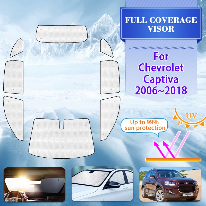 

Car Full Sun Visors For Chevrolet Captiva 2006~2018 Daewoo Winstorm Holden C100 C150 Car Window Sun Visors Sunshades Accessories