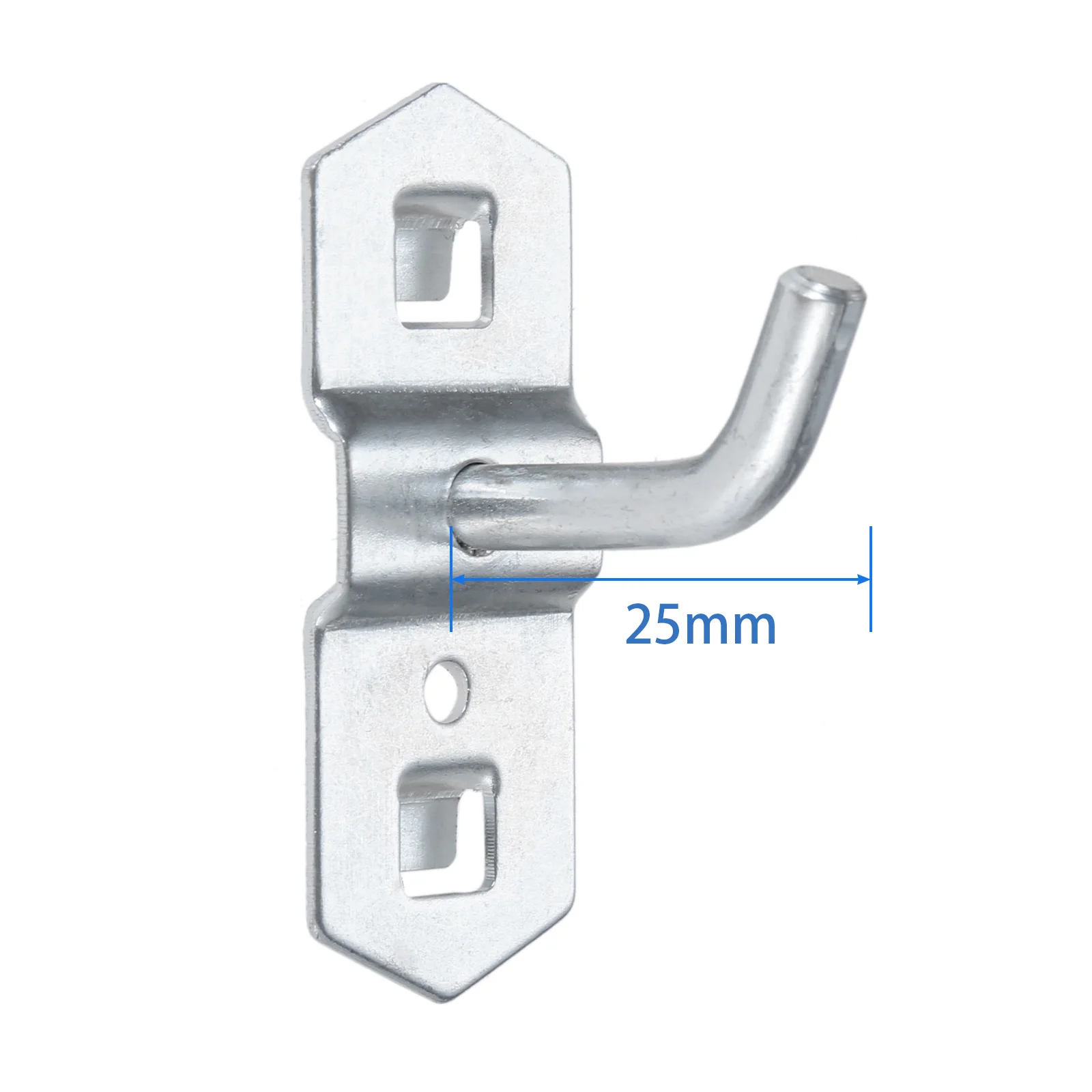 Adhesive Hooks 10PCS 25MM Tool Hanging Hook Metal For Kitchen and Household Goods