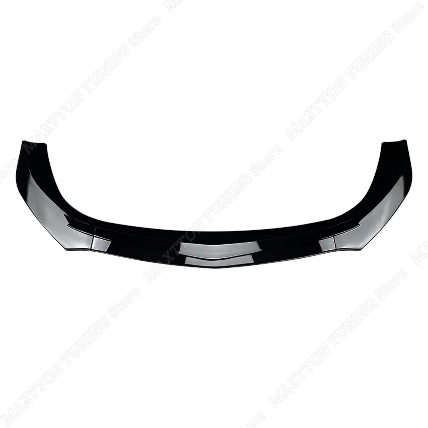 Spoiler Anteriore Per Mercedes Classe A W177 AMG Line 2018+ - Kit 7 Pezzi In ABS Nero - Foto 9