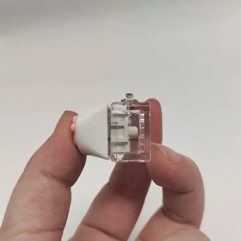 귀여운 고양이 발톱 키체인 열쇠고리 손가락 끝 압력 해소 장난감 키캡 테스터 백팩 펜던트 축제 커플 선물