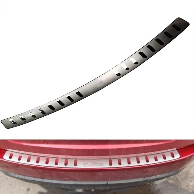 

For Mazda CX-5 2017 2018 2019 2020 2021 Door Sill Stainless Steel Rear Bumper Protector Trunk Guard Tread Plate Trim K